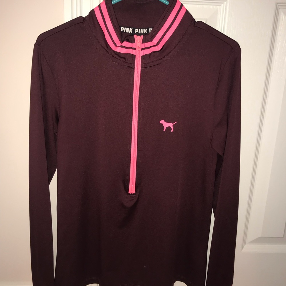 PINK half zip